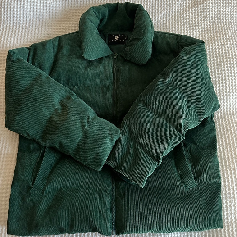Daisy Street padded jacket in corduroy